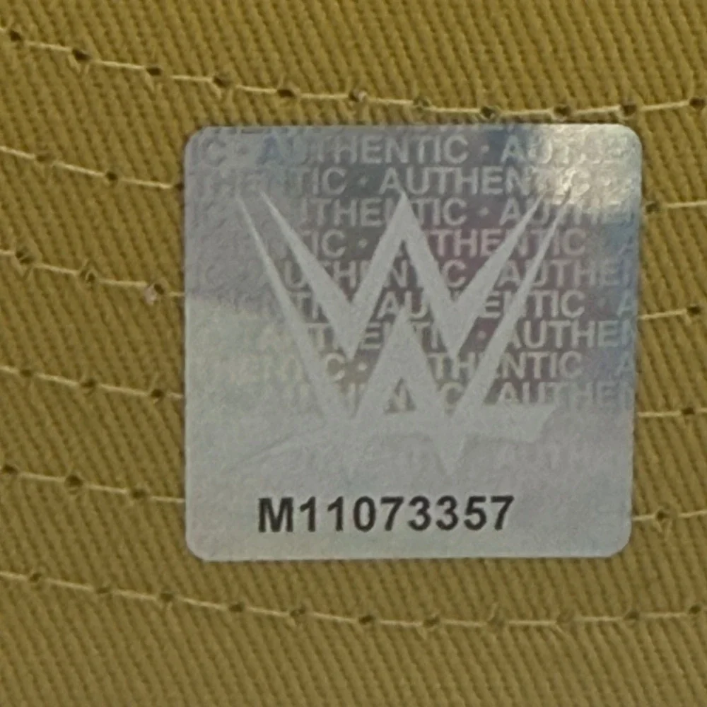 WWE‎ WrestleMania Goes Hollywood 2023 Snapback Hat Mens Adjustable Black Gold